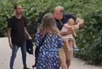 Un hombre y su beb&eacute; fueron agredidos por un sujeto en Barcelona. 