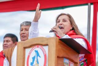 Presidenta de Per&uacute; fue agredida en un acto p&uacute;blico