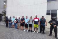 Tras el rescate de Collin Armstrong, 9 personas fueron detenidas.