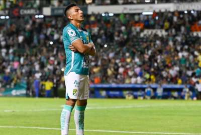 &Aacute;ngel Mena marc&oacute; el gol del triunfo del Le&oacute;n sobre el Am&eacute;rica.