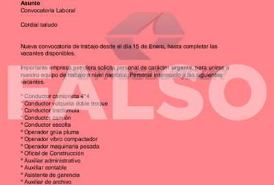 Petroecuador alerta sobre falsas ofertas de trabajo en redes sociales