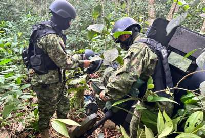 Militares decomisaron artefactos explosivos en Esmeraldas