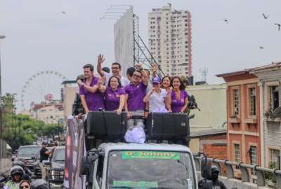 Daniel Noboa, candidato por ADN, encabeza las encuestas para Presidente de la Rep&uacute;blica. 