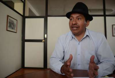 El expresidente de la CONAIE califica el pacto como una &ldquo;traici&oacute;n&rdquo; y advierte que la lucha ind&iacute;gena no debe ser manipulada con fines electorales.