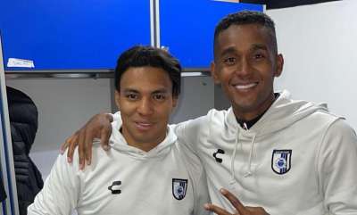 Jefferson Montero y Fidel Martínez