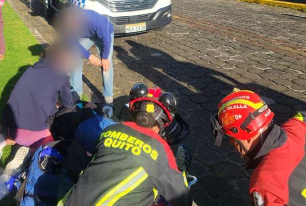 Un atropello se registr&oacute; en el sector de La Armenia, en el valle de Los Chillos.
