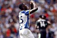 Este es el segundo gol de Moisés Caicedo con la camiseta del Brighton.