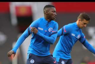 Mois&eacute;s Caicedo fue suplente en el empate que rescat&oacute; el Brighton