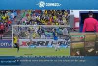 La Conmebol public&oacute; los audios sobre las jugadas pol&eacute;micas entre Ecuador y Brasil