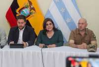 El Bloque de Seguridad se encuentra en Durán para tomar acciones contra el crimen organizado en la localidad.