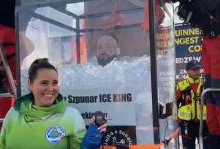 Un hombre pas&oacute; m&aacute;s de cuatro horas bajo hielo