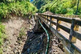 Red Vial Estatal de Tungurahua es declarada en emergencia