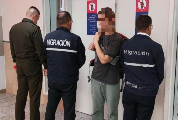 Ciudadano extranjero es impedido de ingresar al pa&iacute;s por antecedentes penales