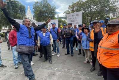 Trabajadores de la Zona Azul reclaman para que se elimine una aplicaci&oacute;n. 