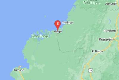 Reportan sismo en la zona sur de Colombia