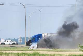 La Polic&iacute;a confirma que 15 personas han muerto en Canad&aacute; en un siniestro de tr&aacute;nsito
