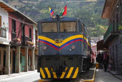 El tren de la &ldquo;Nariz del Diablo&rdquo; volvi&oacute; a operar en Chimborazo.
