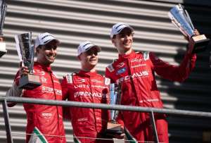 Juan Manuel Correa logr&oacute; subirse al podio en el European Le Mans Series 