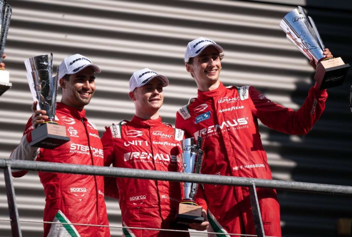 Juan Manuel Correa logr&oacute; subirse al podio en el European Le Mans Series 