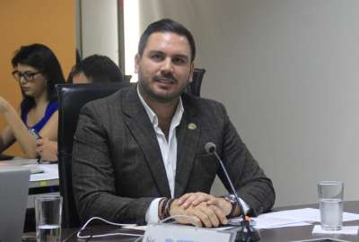 El presidente del Cpccs, Andr&eacute;s Fantoni, se refiri&oacute; al concurso del CNE.