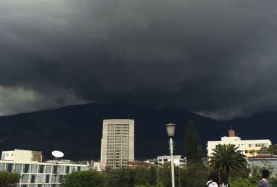 En Quito habr&aacute; cielos nublados y lluvias ligeras. 