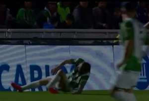Dami&aacute;n D&iacute;az se lesion&oacute; el tobillo