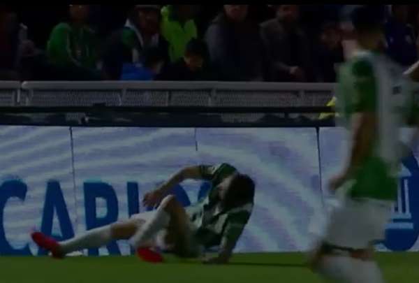 Dami&aacute;n D&iacute;az se lesion&oacute; el tobillo