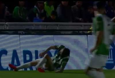 Dami&aacute;n D&iacute;az se lesion&oacute; el tobillo