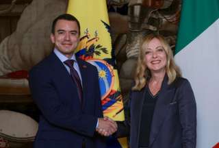 Cooperaci&oacute;n, migraci&oacute;n e inversi&oacute;n: los ejes de la reuni&oacute;n entre Daniel Noboa y Giorgia Meloni