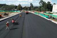 En Quito, hoy comenzó la segunda fase de construcción del intercambiador de la Mariana de Jesús. Los trabajos terminarán los primeros días de diciembre.