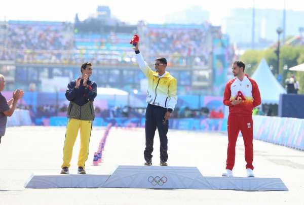Daniel Pintado obtuvo el oro ol&iacute;mpico en Par&iacute;s 2024. 