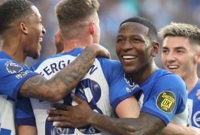 El Brighton gan&oacute; 3-1 ante el Newcastle, en la Premier League, este 2 de septiembre del 2023. 