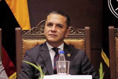 Wilman Ter&aacute;n, presidente del Consejo de la Judicatura y quien vot&oacute; por la destituci&oacute;n de Walter Mac&iacute;as. 