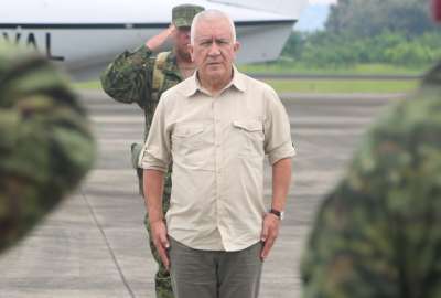 Ministro de Defensa habl&oacute; sobre seguridad en Esmeraldas y el pa&iacute;s