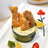 Camarones Picantes a la Tártara