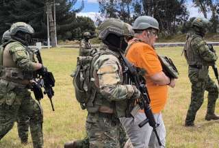 Alias &lsquo;Gordo Lucho&rsquo;, cabecilla de Los Lobos, es trasladado de La Roca al CPL Cotopaxi