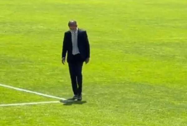 Guillermo Almada se cay&oacute; en pleno partido