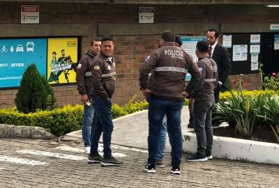 El alcalde de Cuenca Cristian Zamora detalla que la intervenci&oacute;n se dio por un presunto caso de extorsi&oacute;n. 