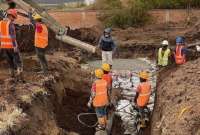 Epmaps realizará la novena interconexión de la línea de conducción Paluguillo-Parroquias Orientales.