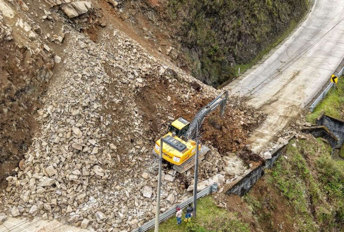 El Gobierno declaró estado de emergencia en las provincias de Zamora Chinchipe y Napo a causa de las intensas lluvias.