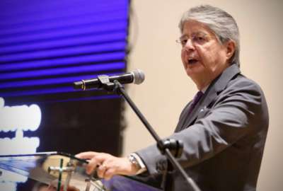 El presidente Guillermo Lasso anunci&oacute; el funcionamiento de esc&aacute;neres en puertos mar&iacute;timos. 