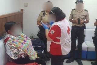 ECU - 911 dio asistencia por un beb&eacute; que fue encontrado en el contenedor de basura