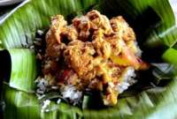 Las esposas de los obreros preparaban la deliciosa Tonga, en Manabí.