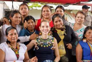 Lavinia Valbonesi entreg&oacute; ayuda humanitaria a m&aacute;s de 430 familias en Taisha