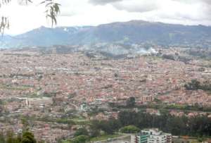 Las autoridades alertaron que la calidad del aire en Cuenca es poco saludable.&nbsp;
