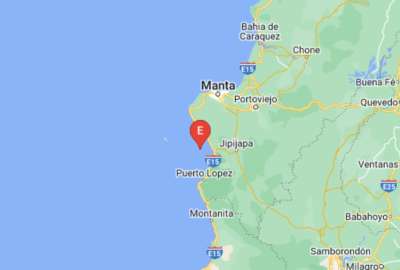 Reportan sismo en las costas de Puerto L&oacute;pez, Manab&iacute;