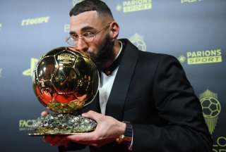 Karim Benzema gan&oacute; el Bal&oacute;n de Oro al mejor futbolista de la temporada