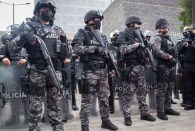 La Polic&iacute;a despleg&oacute; un operativo para capturar a los sospechosos.