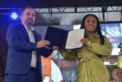 Adis Solis fue alcaldesa del cant&oacute;n San Lorenzo en Esmeraldas.