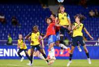Ecuador se queda en la cuarta posición del Grupo A de la Copa América Femenina